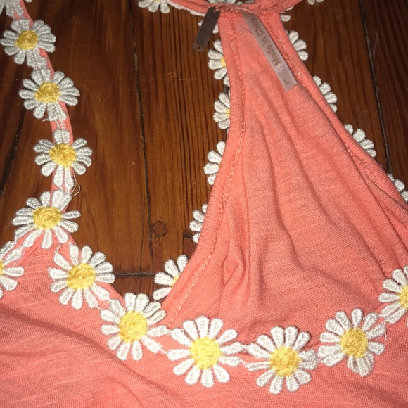 Poof! Racer back tank | sunflowers |boho - Picture 3 of 4